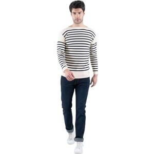 Armor-lux Armor Lux Marinière ML Brest T-shirt dam, Natur/Rich Navy, XXS Armor-lux Armor Lux Marinière ML Brest T-shirt dam, Natur/Rich Navy, XXS