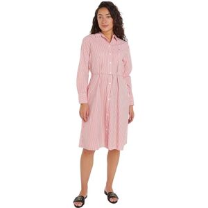 Tommy Hilfiger kvinnors Essential knäskjorta klänning Ithaka STP/Vild röd 32, Ithaka Stp/Vild Röd, 58 SE Tommy Hilfiger kvinnors Essential knäskjorta klänning Ithaka STP/Vild röd 32, Ithaka Stp/Vild Röd, 58 SE