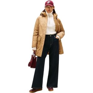 Tommy Hilfiger dam vadderad nylon REG PARKA WW0WW46533 parkas rock, khaki, XXL, Kaki (safari duk), XXL Tommy Hilfiger dam vadderad nylon REG PARKA WW0WW46533 parkas rock, khaki, XXL, Kaki (safari duk), XXL