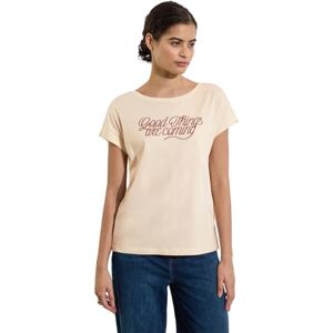 Street One Studio Tröja med Wording, Mellow vanilj, 36 Street One Studio Tröja med Wording, Mellow vanilj, 36