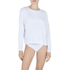 Giorgio Armani T-shirt för kvinnor, kvinnor, vätskeviskos, Vit, M Giorgio Armani T-shirt för kvinnor, kvinnor, vätskeviskos, Vit, M