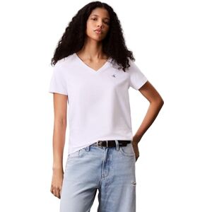 Calvin Jeans t-shirts för kvinnor, Vit (lysande vit), XL Calvin Jeans t-shirts för kvinnor, Vit (lysande vit), XL