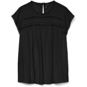 VERO MODA Female Top VMDEBBIE Top, svart, XS VERO MODA Female Top VMDEBBIE Top, svart, XS