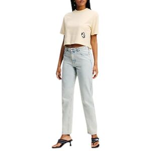 KARL LAGERFELD JEANS , Dam, Mom Denim, Mom Fit, Blå, 2432 KARL LAGERFELD JEANS , Dam, Mom Denim, Mom Fit, Blå, 2432