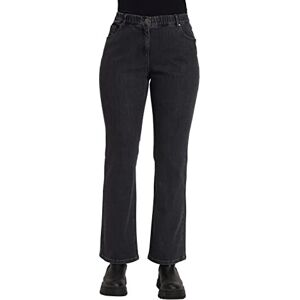 Ulla Popken , Damer, stora storlekar, bootcut denim, blå, 54 Ulla Popken , Damer, stora storlekar, bootcut denim, blå, 54