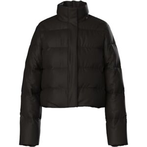 PIECES dam Pcbee hög hals skuren buffertjacka mm jacka, Silver Mink, S PIECES dam Pcbee hög hals skuren buffertjacka mm jacka, Silver Mink, S