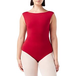 Capezio Boat Neck Camisole Leotard, garn, stor, granat Capezio Boat Neck Camisole Leotard, garn, stor, granat