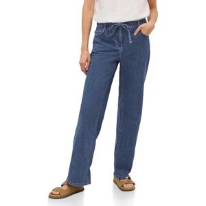 Cecil dam utsvängda ben jeans, Mellanblå tvätt, 30W / 32L Cecil dam utsvängda ben jeans, Mellanblå tvätt, 30W / 32L