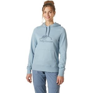 Helly Hansen Dam W Nord grafisk pullover huvtröja, blåsig blå, S, Blåsigt blått, S Helly Hansen Dam W Nord grafisk pullover huvtröja, blåsig blå, S, Blåsigt blått, S