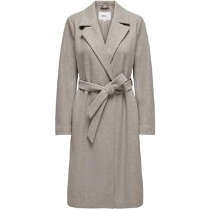 ONLY Onlalvilda Life Wrap Coat OTW kappa, Helt enkelt taupe/detalj: melange, S ONLY Onlalvilda Life Wrap Coat OTW kappa, Helt enkelt taupe/detalj: melange, S