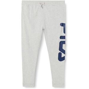 FILA Unisex fritidsbyxor i brons, Ljusgrå melange, 5XL FILA Unisex fritidsbyxor i brons, Ljusgrå melange, 5XL
