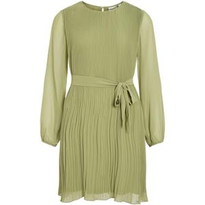 Vila Vidaliana O-hals L/S dress/R, salvia, 38 Vila Vidaliana O-hals L/S dress/R, salvia, 38