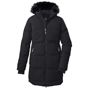 Killtec Damvinterkappa/parkas i dunutseende med avtagbar huva KOW 209 WMN QLTD PRK, svart, 36, 38919-000 Killtec Damvinterkappa/parkas i dunutseende med avtagbar huva KOW 209 WMN QLTD PRK, svart, 36, 38919-000