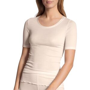 CALIDA True Confidence kortärmad skjorta av ull siden damer, ljus elfenben, 40-42 CALIDA True Confidence kortärmad skjorta av ull siden damer, ljus elfenben, 40-42