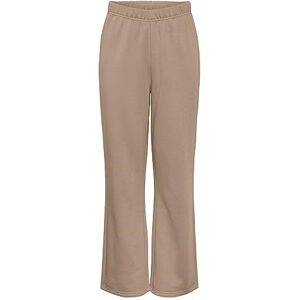 PIECES Bestseller A/S Dam Pcchilli Hw Wide sweat Pants Noos Bc byxor, Silver Mink, M PIECES Bestseller A/S Dam Pcchilli Hw Wide sweat Pants Noos Bc byxor, Silver Mink, M