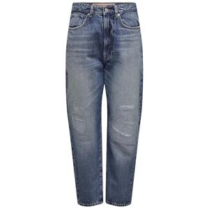 ONLY ONLIRVINE REG Relax Tape ANK DNM CRO, Mellanblå denim, 28W x 32L ONLY ONLIRVINE REG Relax Tape ANK DNM CRO, Mellanblå denim, 28W x 32L
