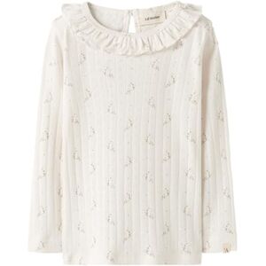 Lil' atelier mini Nmfrachello Ria Ls Slim Top Lil, Kokosnötmjölk, 116 Lil' atelier mini Nmfrachello Ria Ls Slim Top Lil, Kokosnötmjölk, 116