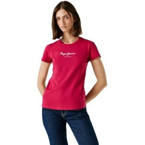 Pepe Jeans New Virginia SS N T-shirt, rosa (Penn Pink), XS Dam, Rosa (Penn Pink), XS Pepe Jeans New Virginia SS N T-shirt, rosa (Penn Pink), XS Dam, Rosa (Penn Pink), XS