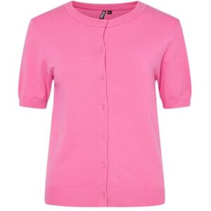 PIECES Dam Pcnora SS O-hals stickad cardigan Noos Bc, vild orkidé, XS, Vild orkidé, XS PIECES Dam Pcnora SS O-hals stickad cardigan Noos Bc, vild orkidé, XS, Vild orkidé, XS