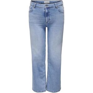 CARMAKOMA CARWILLY Wide Fit jeans hög midja skinny fit jeans, ljusblå denim, 18, Ljusblå denim, 44 CARMAKOMA CARWILLY Wide Fit jeans hög midja skinny fit jeans, ljusblå denim, 18, Ljusblå denim, 44