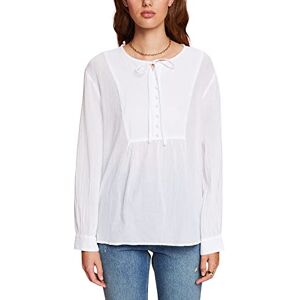 ESPRIT Blouses vävd lös passform, Vit, XS ESPRIT Blouses vävd lös passform, Vit, XS