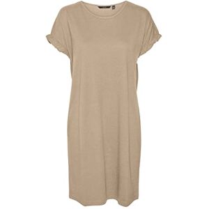 VERO MODA VMDANA SS kort klänning JRS klänning, Irish Cream, S, Irländsk grädde, S VERO MODA VMDANA SS kort klänning JRS klänning, Irish Cream, S, Irländsk grädde, S