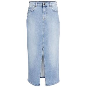 Object dam objellen Mw Long Denim kjol Noos jeanskjol, Ljusblå denim, XS Object dam objellen Mw Long Denim kjol Noos jeanskjol, Ljusblå denim, XS