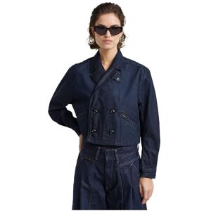 G-STAR RAW Cropped Peacoat jacka, Blå, S G-STAR RAW Cropped Peacoat jacka, Blå, S