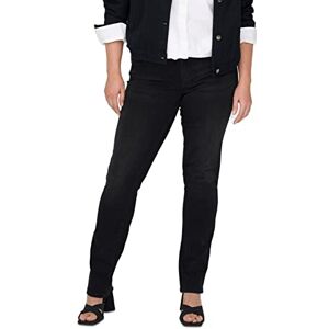 ONLY Carmakoma dam jeans solid, Tvättad svart, 52W x 32L ONLY Carmakoma dam jeans solid, Tvättad svart, 52W x 32L
