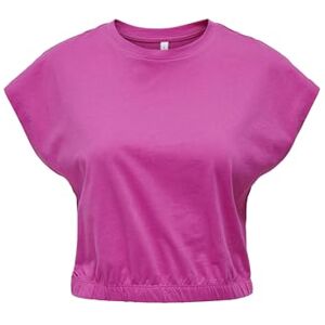 ONLY ONLMAY Life S/S skuren toppbox JRS, Hallon Rose, S ONLY ONLMAY Life S/S skuren toppbox JRS, Hallon Rose, S