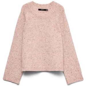VERO MODA Vmingrid Ls O-hals tröja Boo, Rosa Dogwood, S VERO MODA Vmingrid Ls O-hals tröja Boo, Rosa Dogwood, S