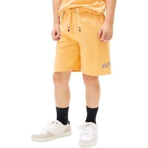 Tommy Hilfiger pojke Hilfiger Varisty Wide Sweatshort KB0KB10244 shorts, orange (blekt solkyss), 10 år Tommy Hilfiger pojke Hilfiger Varisty Wide Sweatshort KB0KB10244 shorts, orange (blekt solkyss), 10 år