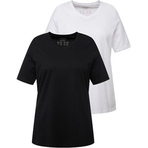 Ulla Popken T-shirts för kvinnor, Schwarz, 58 Ulla Popken T-shirts för kvinnor, Schwarz, 58