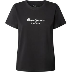 Pepe Jeans dam berenice t-shirt, svart (svart), S, svart (svart), S Pepe Jeans dam berenice t-shirt, svart (svart), S, svart (svart), S