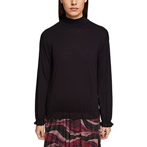 ESPRIT edc by Dam 122CC1K312 T-shirt, 001/svart, S ESPRIT edc by Dam 122CC1K312 T-shirt, 001/svart, S