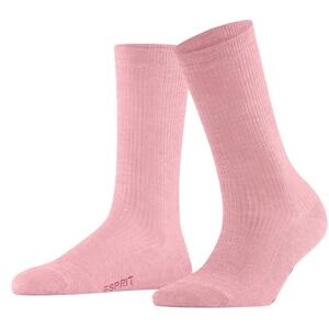 ESPRIT Damstrumpor Reflection Rib W So bomull enfärgad 1 par, rosa flamingo 8402, 35–38 ESPRIT Damstrumpor Reflection Rib W So bomull enfärgad 1 par, rosa flamingo 8402, 35–38
