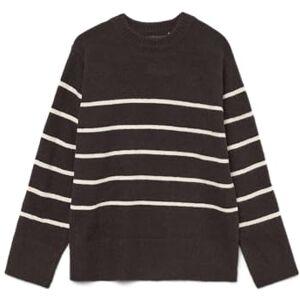 VERO MODA Vmflawless Ls O-hals tröja Ga Noos, Choklad tårta, M VERO MODA Vmflawless Ls O-hals tröja Ga Noos, Choklad tårta, M