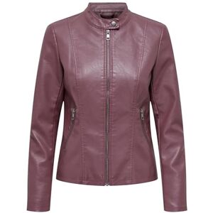 ONLY Bestseller A/S ONLNEWMELISA jacka i konstläder CC OTW jacka, rosbrun, XS, Rose Brown, XS ONLY Bestseller A/S ONLNEWMELISA jacka i konstläder CC OTW jacka, rosbrun, XS, Rose Brown, XS