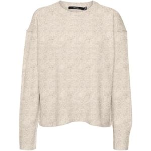 VERO MODA VMSERENA LS O-hals tröja GA Boo, Björk/detalj: melerad, S VERO MODA VMSERENA LS O-hals tröja GA Boo, Björk/detalj: melerad, S