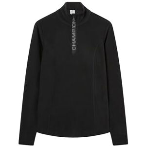 Champion Legacy Kvinnor, Micro Polar Fleece Halv Zip Top, S, Svart, Svart, S Champion Legacy Kvinnor, Micro Polar Fleece Halv Zip Top, S, Svart, Svart, S