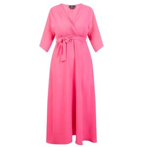faina Dam midiklänning 19227031-FA010, PINK, S, ROSA, S faina Dam midiklänning 19227031-FA010, PINK, S, ROSA, S