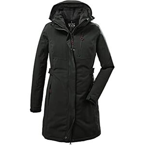 Killtec Funktionell parkas för kvinnor med dragkedja, grön (Dark Olive), 64 Killtec Funktionell parkas för kvinnor med dragkedja, grön (Dark Olive), 64
