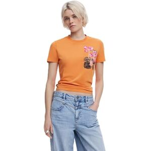 Desigual dam tshirt, apelsin, XL Desigual dam tshirt, apelsin, XL