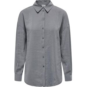 ONLY Bestseller A/S Damer Onliris L/S modalskjorta WVN blus, Plommon kattunge, M ONLY Bestseller A/S Damer Onliris L/S modalskjorta WVN blus, Plommon kattunge, M