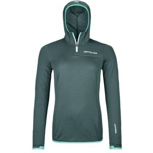 ORTOVOX Fleece Light Grid Zn Hoody W Sweatshirt Unisex Vuxen ORTOVOX Fleece Light Grid Zn Hoody W Sweatshirt Unisex Vuxen
