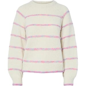 PIECES Pcnelia Ls O-Neck Knit Noos Bc, Björk, XL PIECES Pcnelia Ls O-Neck Knit Noos Bc, Björk, XL