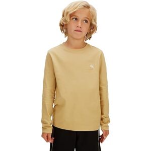 Calvin pojke 2P bröst mono LS t-shirt IB0IB02255 andra toppar, beige (sandbeige/Whitecap Gray), 8 år, Beige (Sandy Beige/Whitecap Grå), 8 år Calvin pojke 2P bröst mono LS t-shirt IB0IB02255 andra toppar, beige (sandbeige/Whitecap Gray), 8 år, Beige (Sandy Beige/Whitecap Grå), 8 år