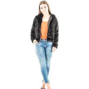 ONLY Bestseller A/S ONLNEWCHRIS FUR huvjacka CC OTW jacka, svart, S, Schwarz, S ONLY Bestseller A/S ONLNEWCHRIS FUR huvjacka CC OTW jacka, svart, S, Schwarz, S