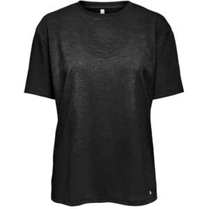 ONLY Onlzola Life S/S Boxy Top Box JRS, svart, M ONLY Onlzola Life S/S Boxy Top Box JRS, svart, M