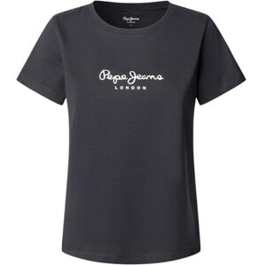 Pepe Jeans Mae T-shirt, svart (svart), S för kvinnor Pepe Jeans Mae T-shirt, svart (svart), S för kvinnor